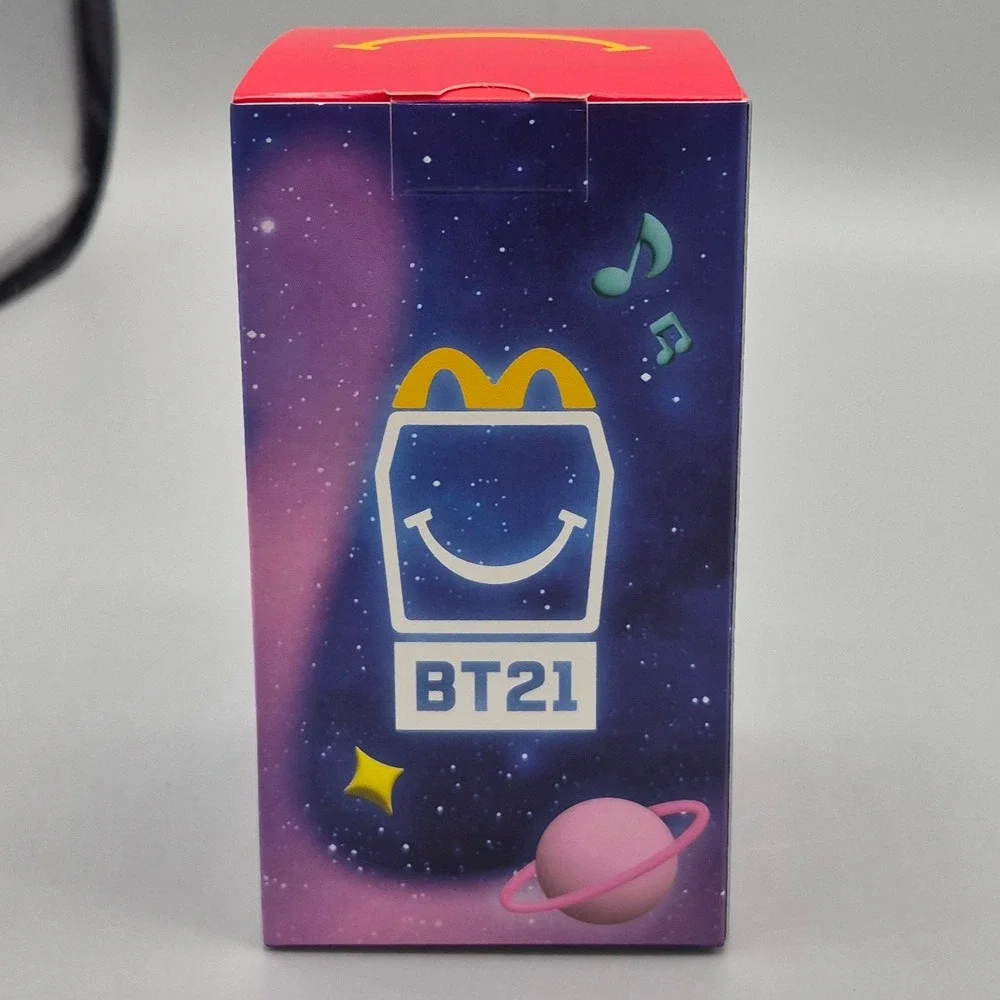McDonalds BT21 Happy Meal Toy MANG Purple Space Galaxy Figure 2024 New In Box